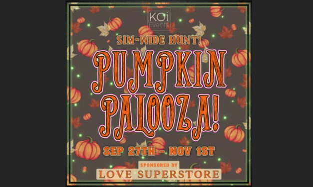 Hey Pumpkin, It’s Time for the Pumpkin Palooza Hunt!