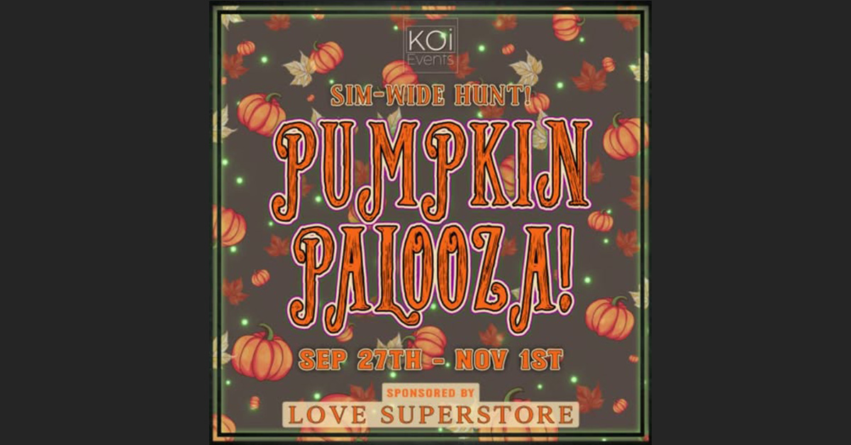 Hey Pumpkin, It’s Time for the Pumpkin Palooza Hunt!