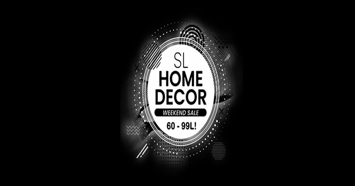 Lamp It Up With SL Home Decor Weekend Sale!