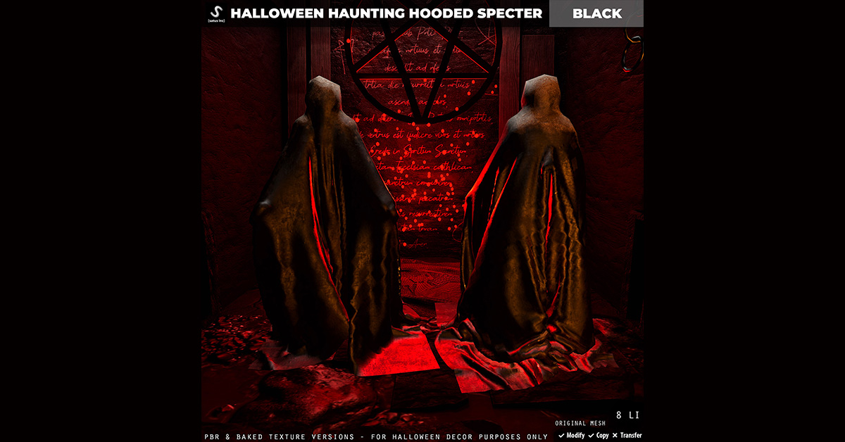 Halloween Haunted Hooded Specter Group Gift at Satus Inc