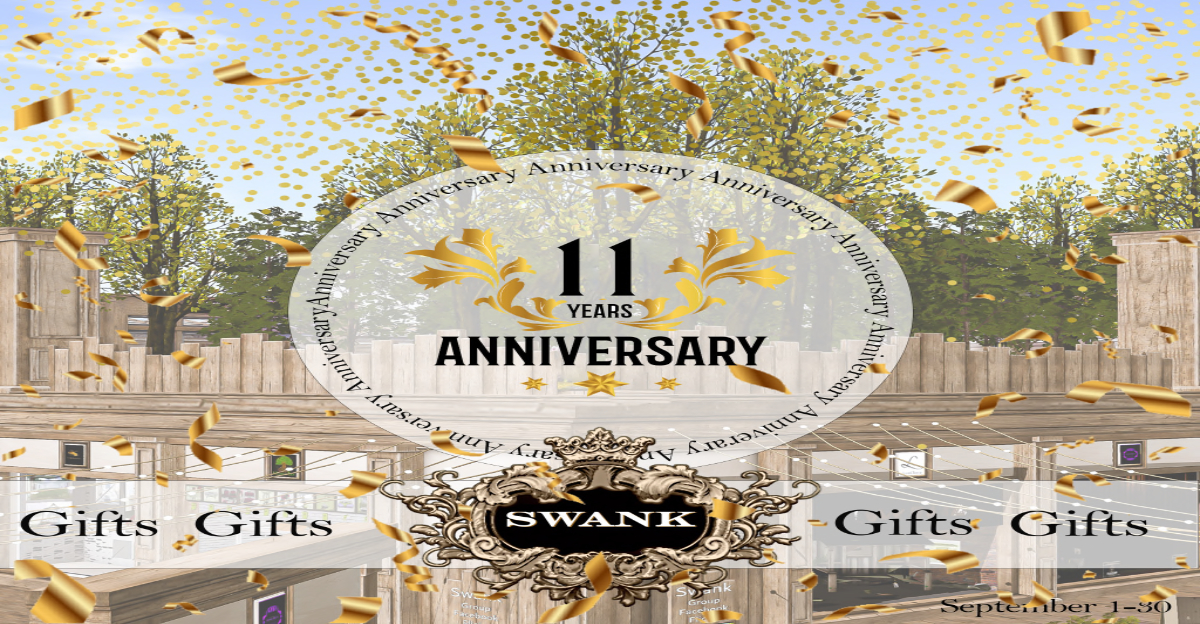 11th Year Anniversary For Swank, There’s Gifts!