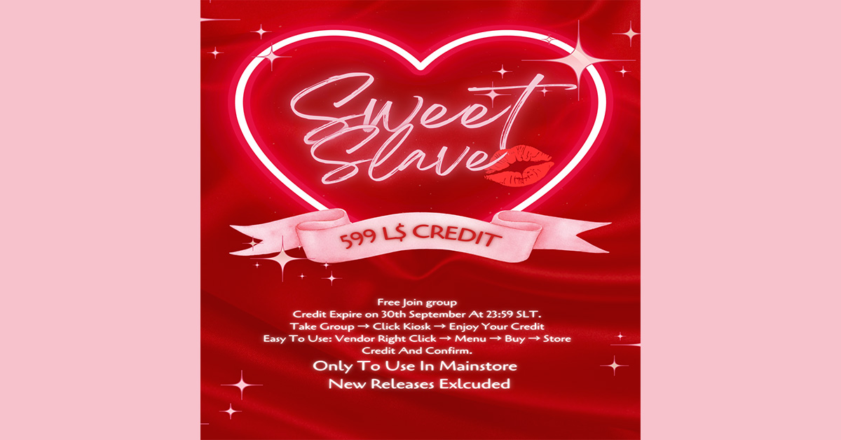 Group Gift 599L Store Credit at Sweet Slave
