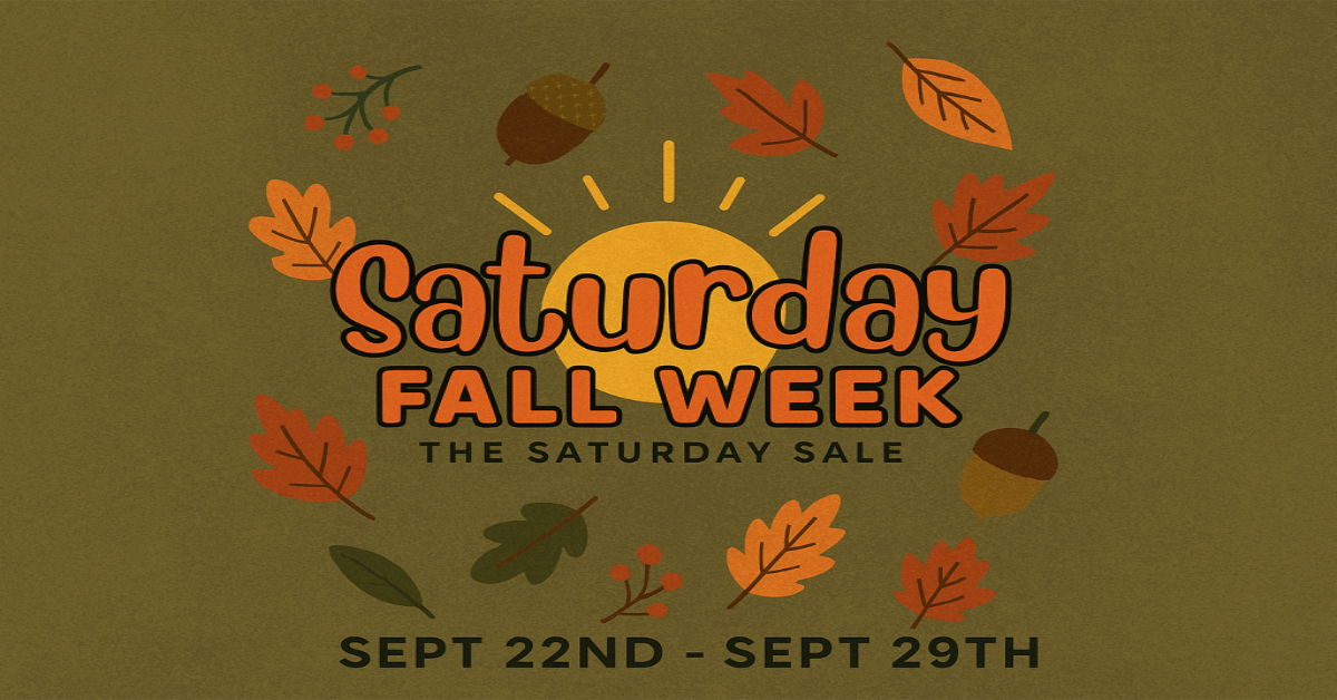 The Saturday Sale – Fall Week: Autumn Looks Good On You!