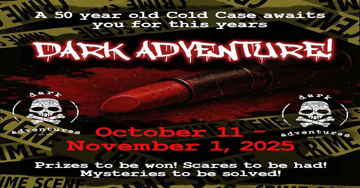 Hunt for Clues and Prizes at Dark Adventures!