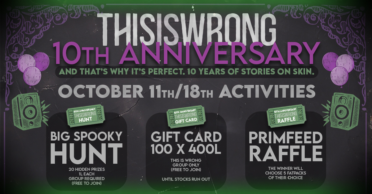 This Is Wrong 10th Anniversary Big Spooky Hunt