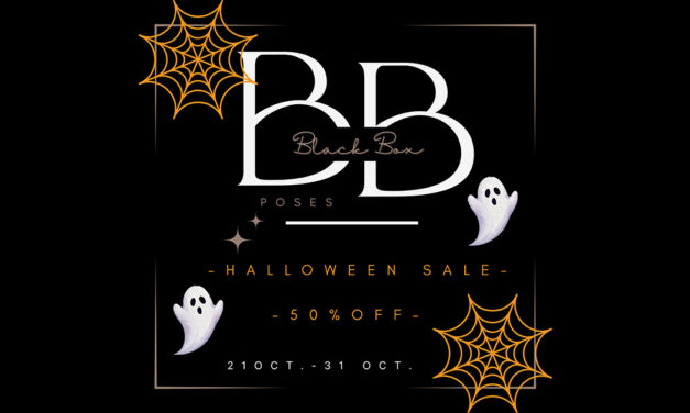 Black Box Poses Halloween Sale 50% Off!