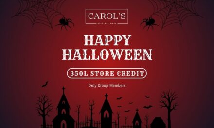 Halloween Group Gift 350L Store Credit at Carol’s
