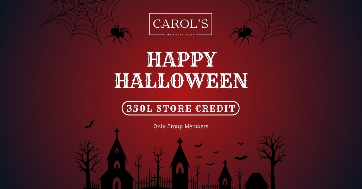 Halloween Group Gift 350L Store Credit at Carol’s