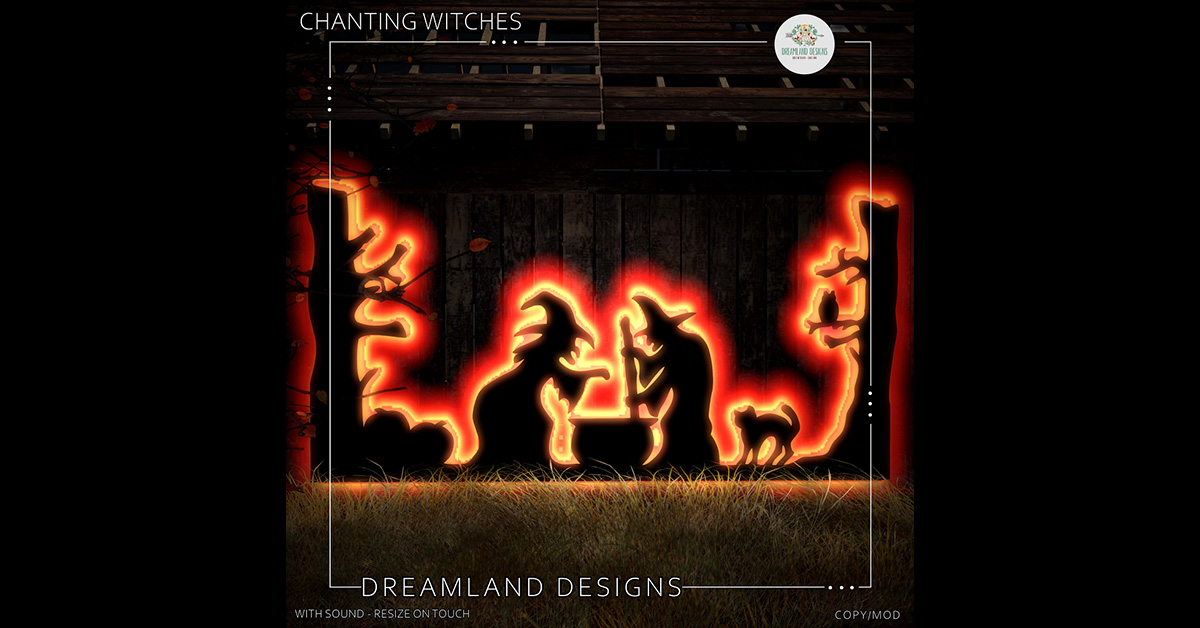 New Group Gift Chanting Witches at Dreamland Designs