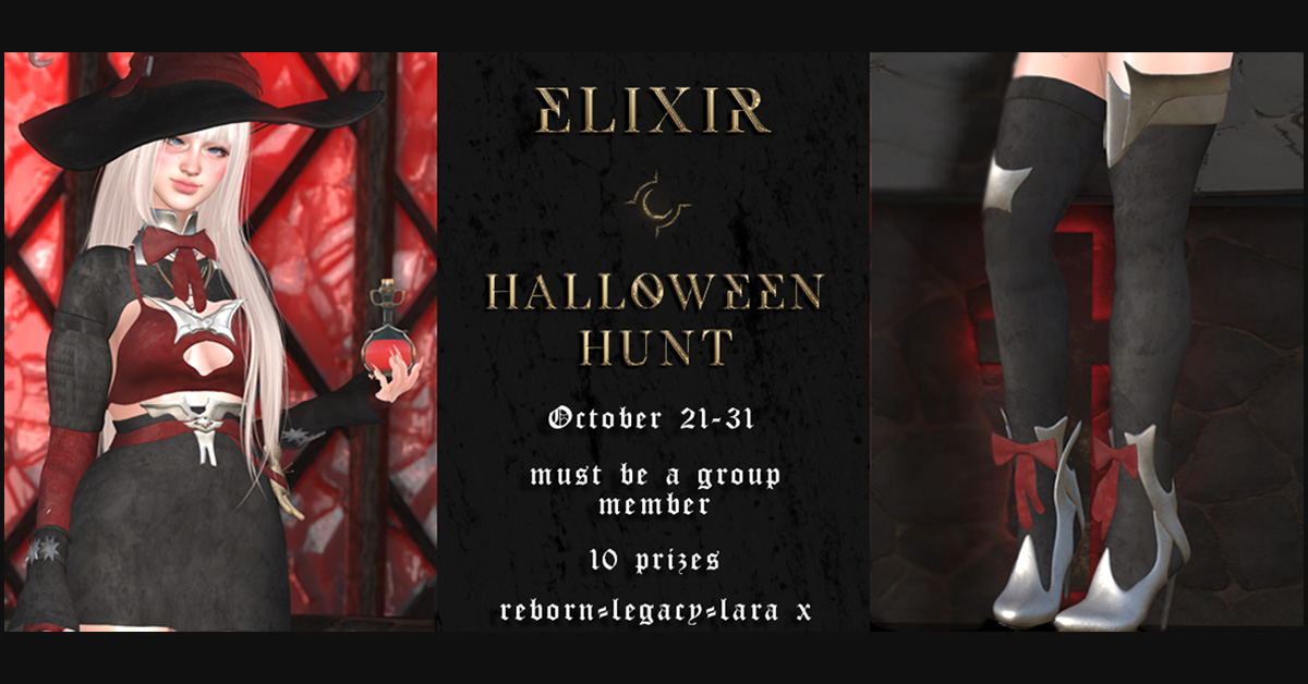 Calling All Witches – Halloween Hunt at Elixir