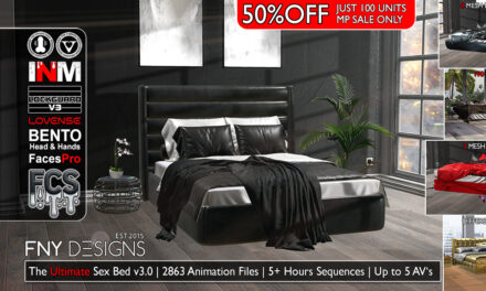 50% Off The Ultimate Sex Bed 3.0 – FNY Designs Marketplace Only