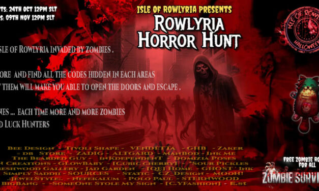 Rout the Zombies at the Isle of Rowlyria Horror Hunt