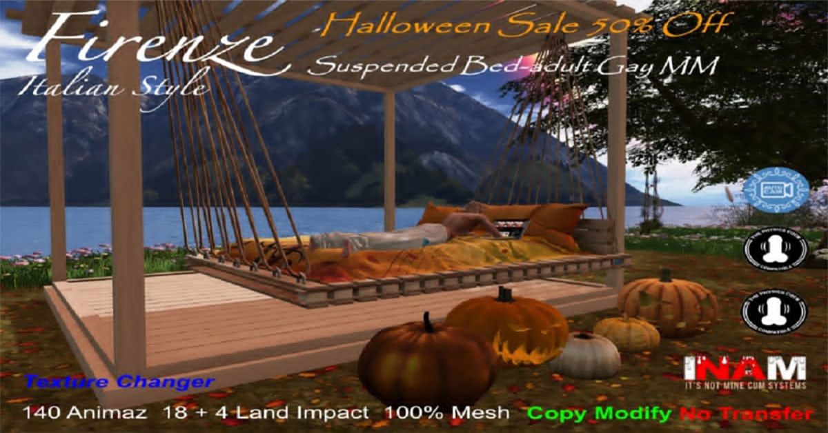 50% Off Sale on Firenze Suspended Bed at Italian Style Creations