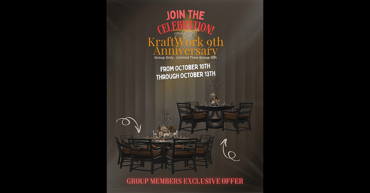 New Limited Time Group Gift at Kraftwork!