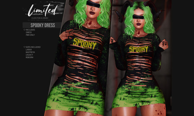 New Group Gift Spooky Dress at Limited Apparel
