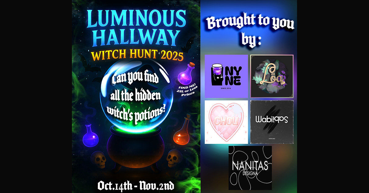 Double Double Toil & Trouble at the Luminous Hallway Witch Hunt!