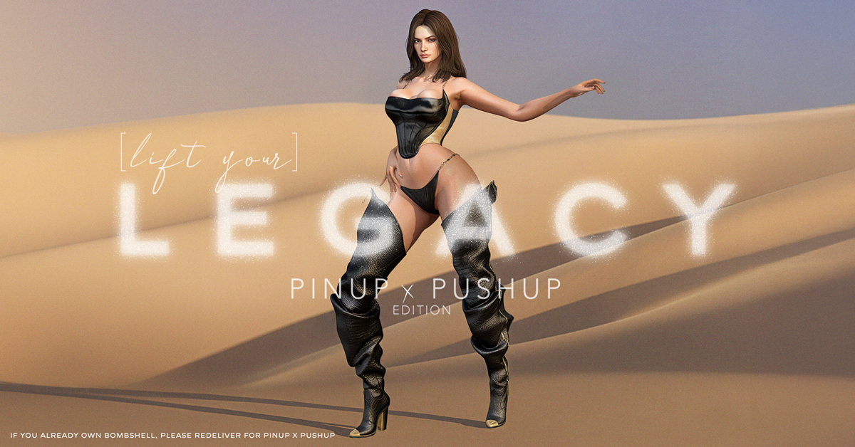 Lift Your Legacy Pinup X Pushup Edition