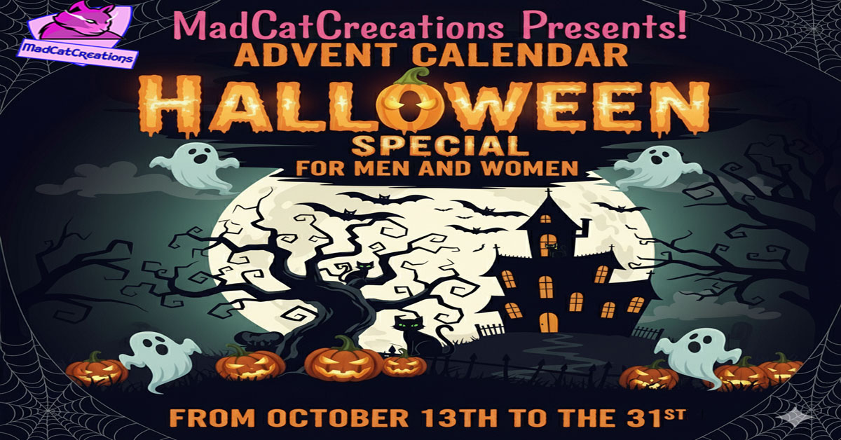 It’s the Great Halloween Advent Calendar 2025 at MadCatCreations