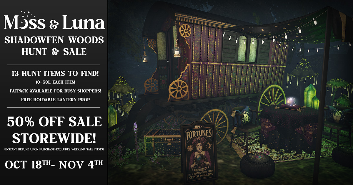 Brave the Spectral, Spooky Shadowfen Woods Hunt at Moss & Luna