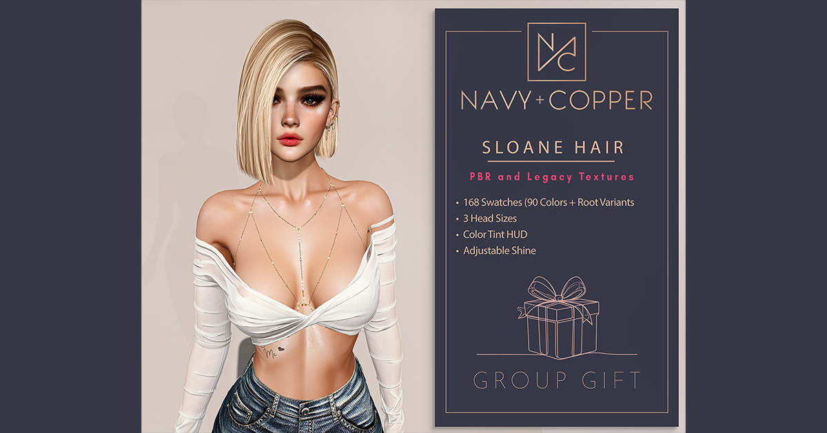 New Group Gift Sloane at Navy+Copper