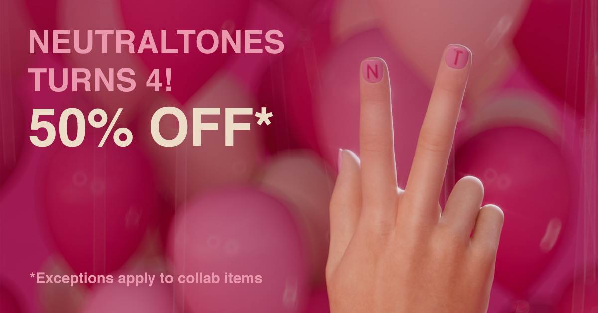 NeutralTones Turns 4! 50% Off Sale Storewide