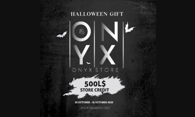 Halloween Group Gift 500L Store Credit at Onyx