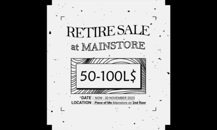 Retirement Sale at Piece Of Me 50L – 100L!