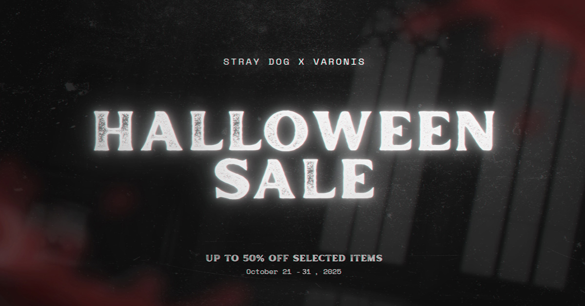 Stray Dog x VARONIS – Halloween Sale Up To 50% Off!