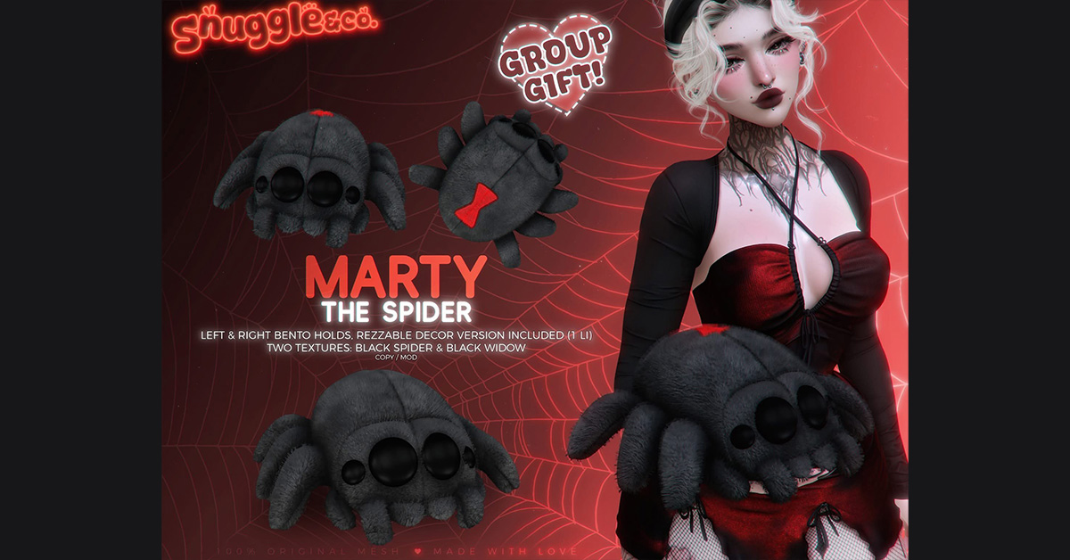 Marty the Spider Group Gift at Snuggle&Co.