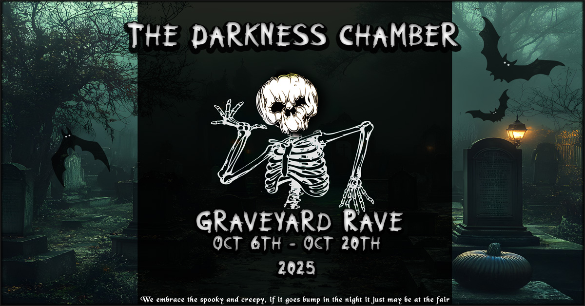 The Darkness Chamber Fair Is Dark And Spooky!