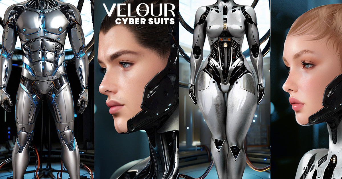 New at Velour – Megatron and Zeta Cybersuits