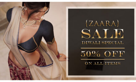 Diwali Sale 50% Off Storewide This Weekend at Zaara