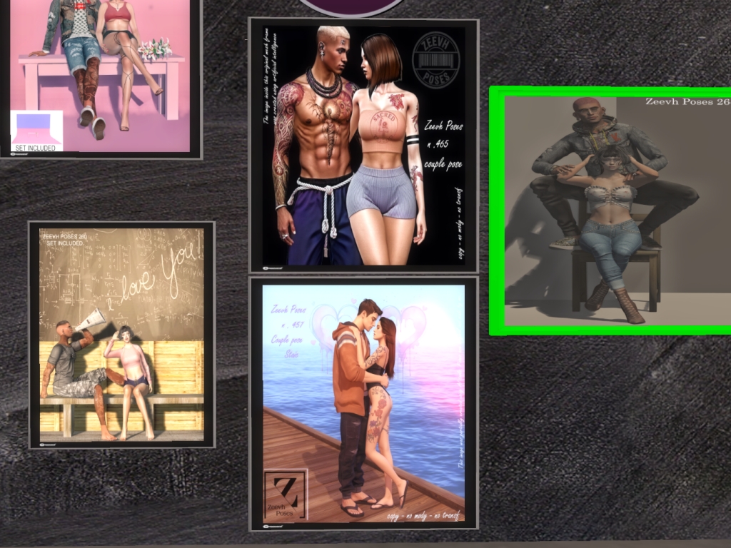 Zeevh Poses