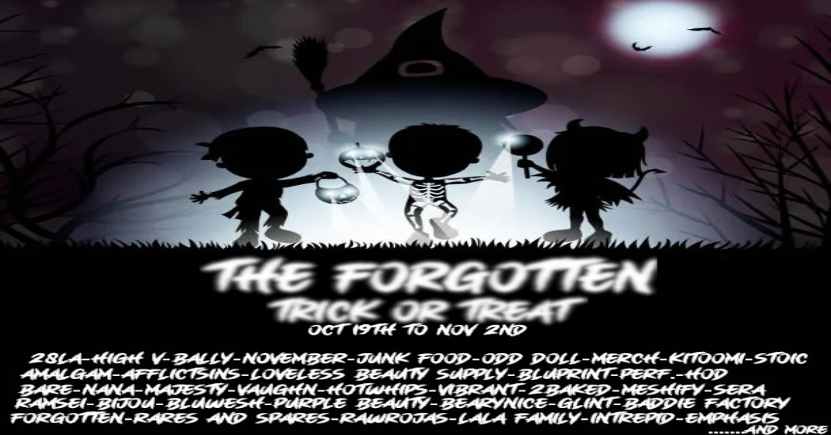 Find All The Spooks At The Forgotten Trick or Treat Event