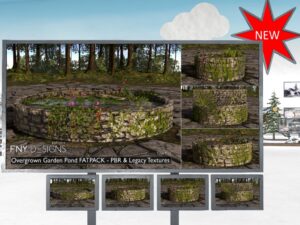 Overgrown Garden Pond