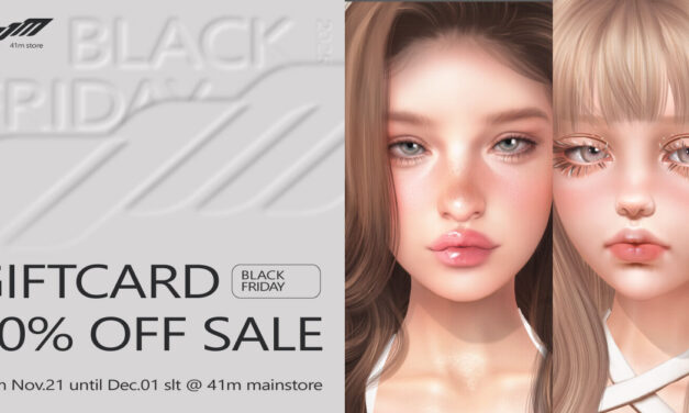 GiftCard Black Friday 50% Off Sale at 41M