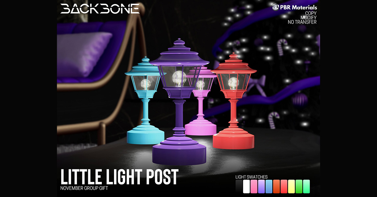 November Group Gift Little Light Post at BackBone