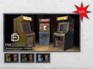 Broken Arcade Game