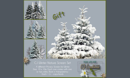 November Group Gift Winter Nature Screen at CJ Creations