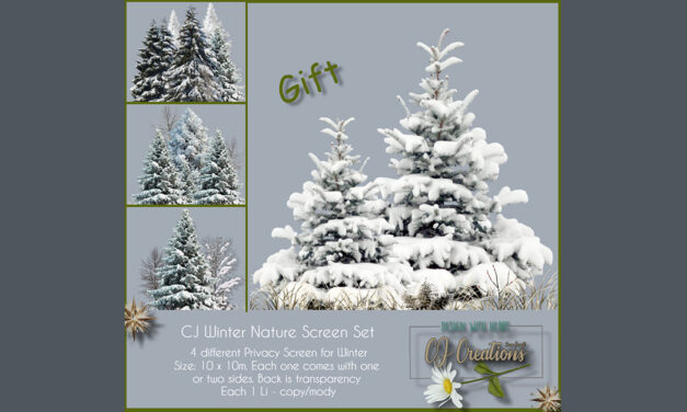 November Group Gift Winter Nature Screen at CJ Creations