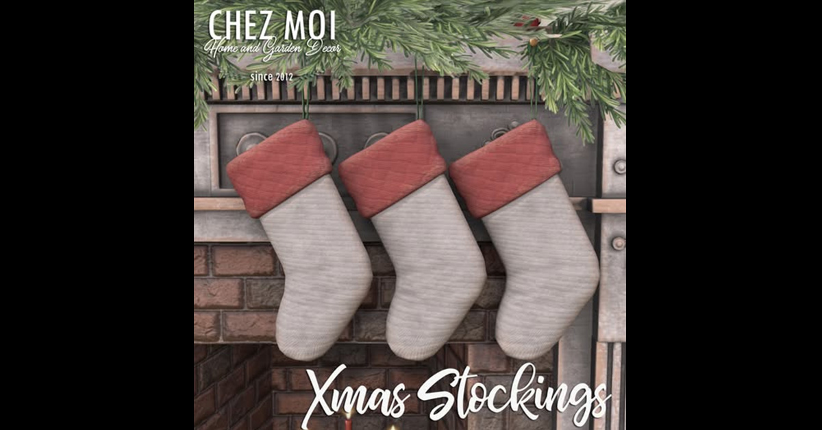 New Group Gift at Chez Moi – Christmas Stockings
