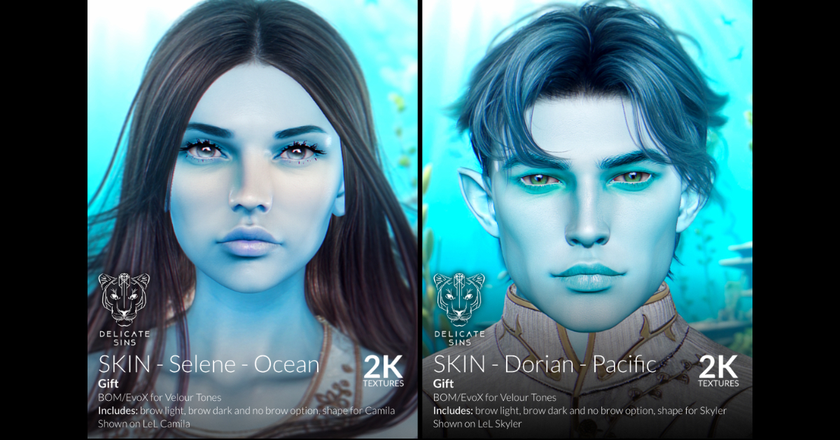 New Group Gifts Selene and Dorian  at Delicate Sins