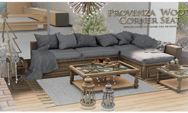 Sale 20% Off – Evhah Provenza Wood Corner Seat