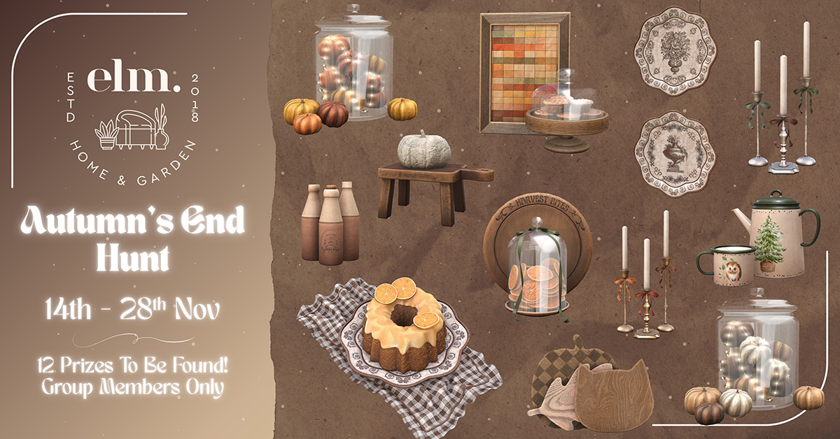 Wave Goodbye to Fall at the Autumn’s End Group Hunt at Elm.