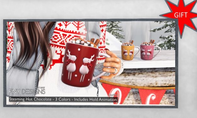 New Gift Steaming Hot Chocolate at FNY Designs
