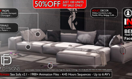 50% Off The Ultimate Sex Sofa – FNY Designs Marketplace Only