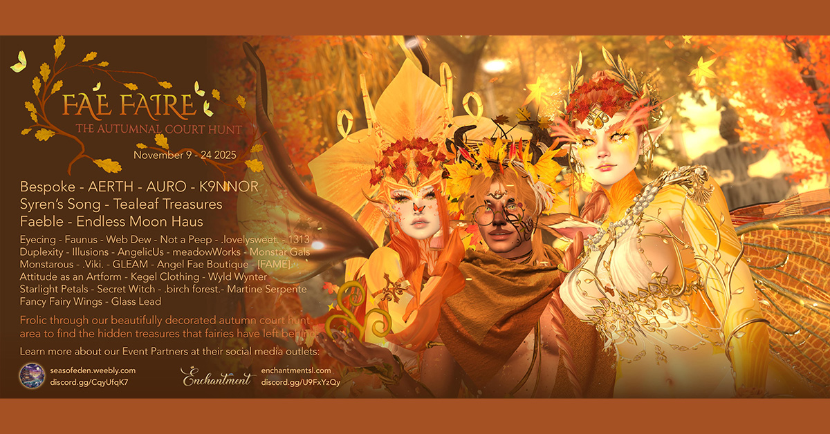 Fall Frolic at Fae Faire: The Autumnal Court Hunt
