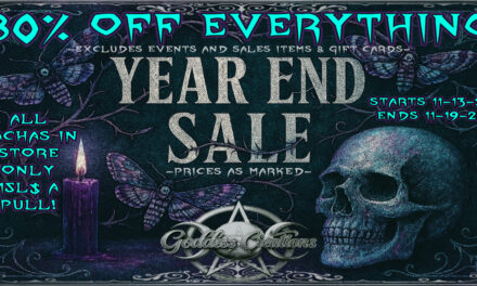 Year End Sale 80% Off at Goddess Creations