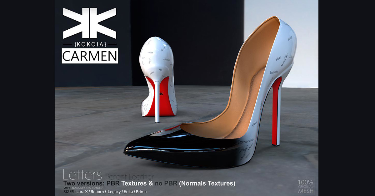 New Group Gift Carmen Stilettos at Kokoia