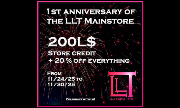 Lilly’s Little Things 1st Anniversary Sale – 200L Store Credit + 20% Off